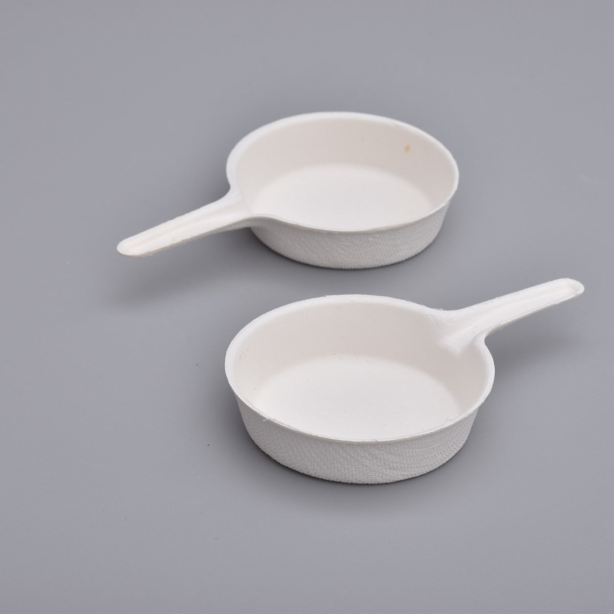 Disposable bagasse different shape sauce dish & Irregular spoon shape plates 25/pack