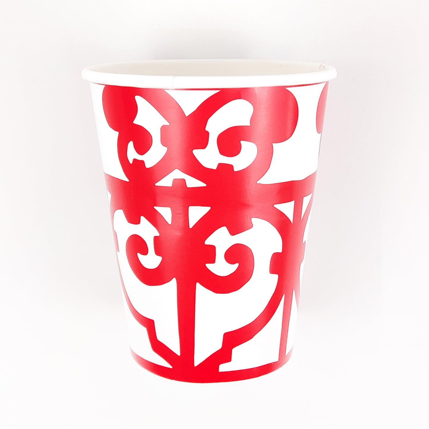 Chinese New Year Window Paper-cut Design Compostable Party Tableware Paper Plate Cup Napkins
