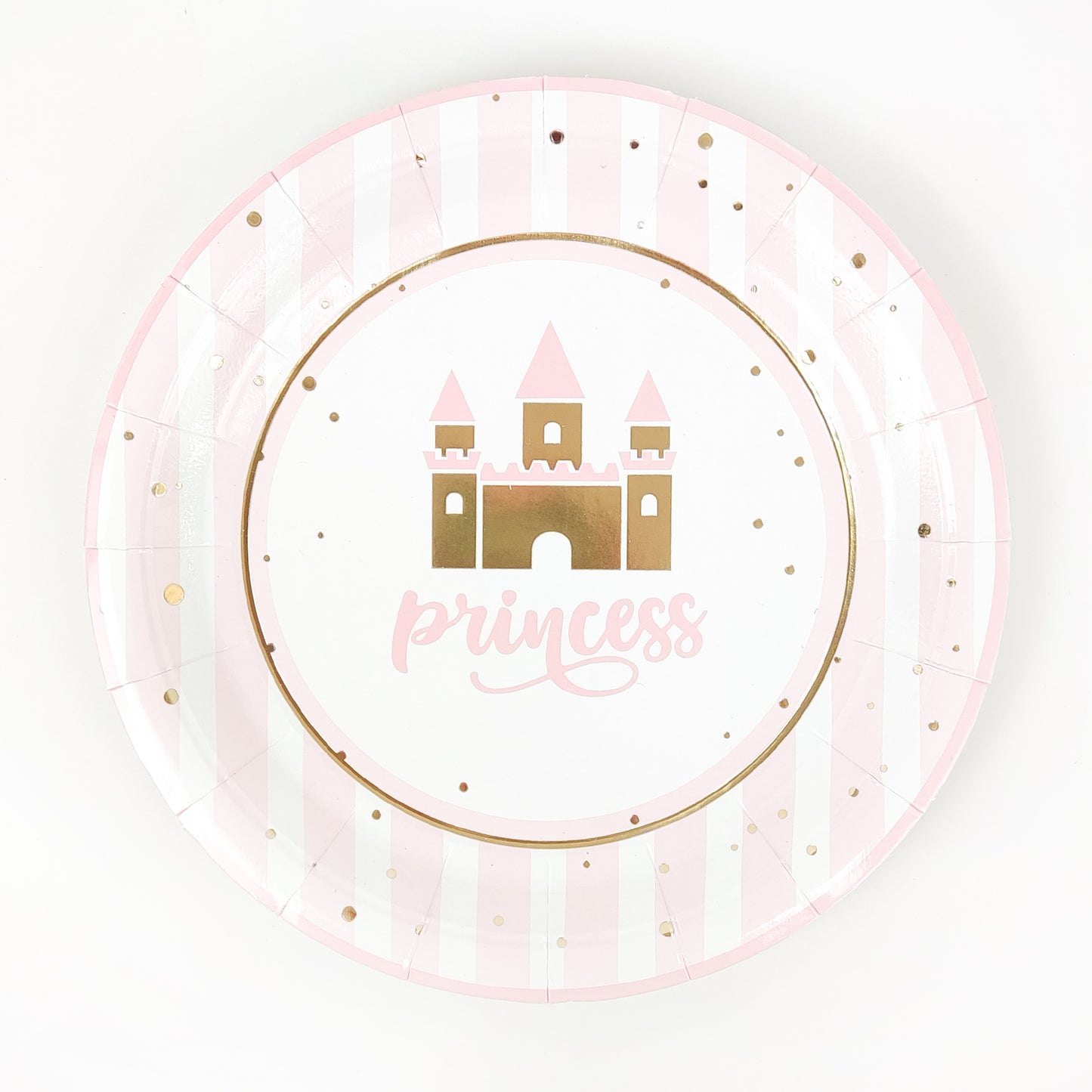 Princess Design Disposable Tableware Set Party Plates Cups Napkins for Girl's Party Decoration