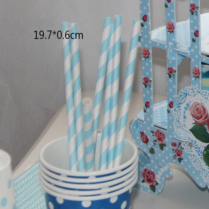 New 2023 Bluey Birthday Party Supplies Disposable Paper Tableware Set Plates Cups