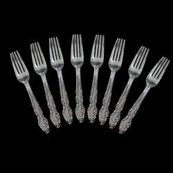 8PCs Golden Silver Plastic Disposable Cutlery Knife Forks Spoons Tableware Set Birthday Party Supplies Decorations