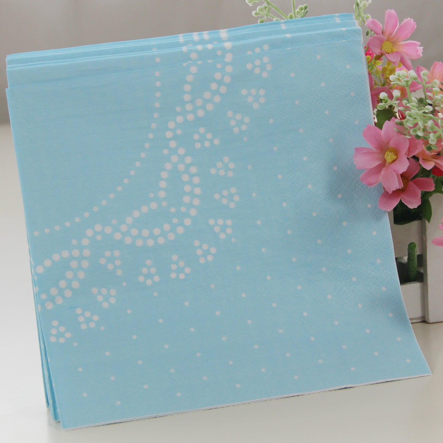 20PCs/Bag 33*33cm Three-layer Lace Pattern Disposable Paper Napkins Wedding Birthday Party Supplies Decoration Paper Napkin