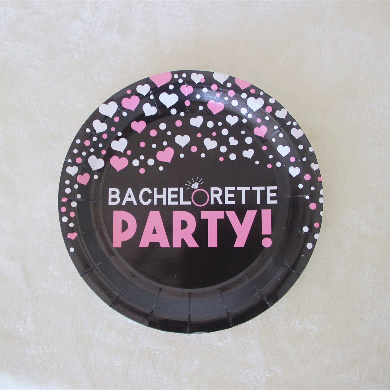Bachelorette Party Supplies Decorations Paper Plates and Cups and Napkins Tableware Sets for 8