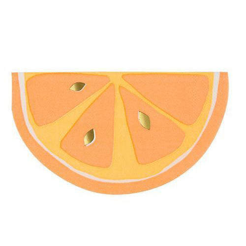 16PCs Fruit Napkins Paper Party Supplies Decorations 25cm