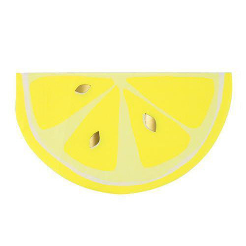 16PCs Fruit Napkins Paper Party Supplies Decorations 25cm