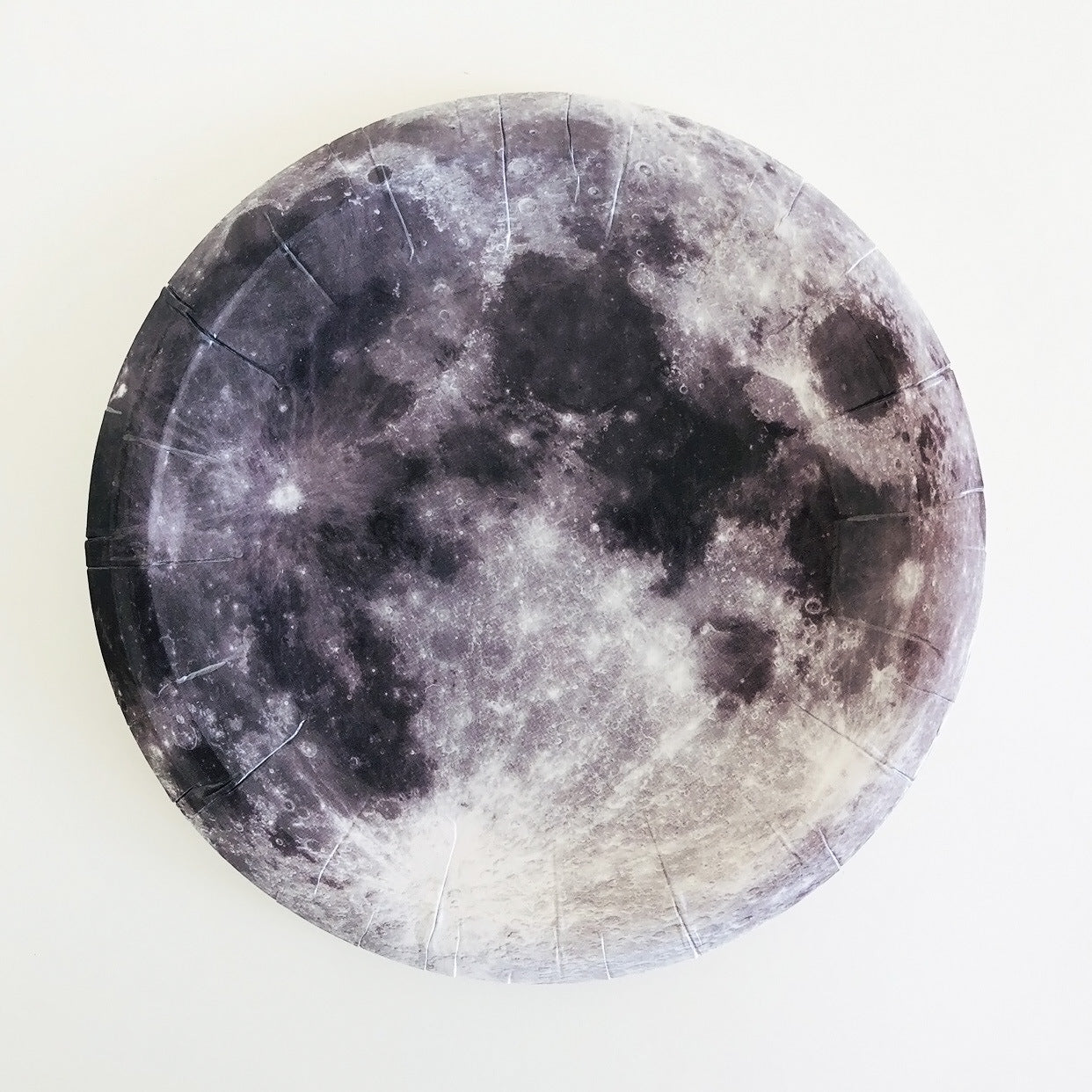 Moon Disposable Paper Plates 6 inch Party Supplies Small Plate * 8PCs