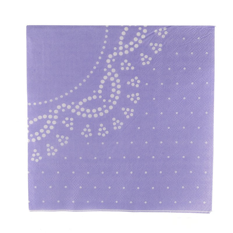 20PCs Pack Lace Paper Napkins For Decoupage Luncheon Party Home Decor 33*33cm